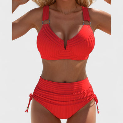 Laluna - Set bikini seducente con slip a vita alta