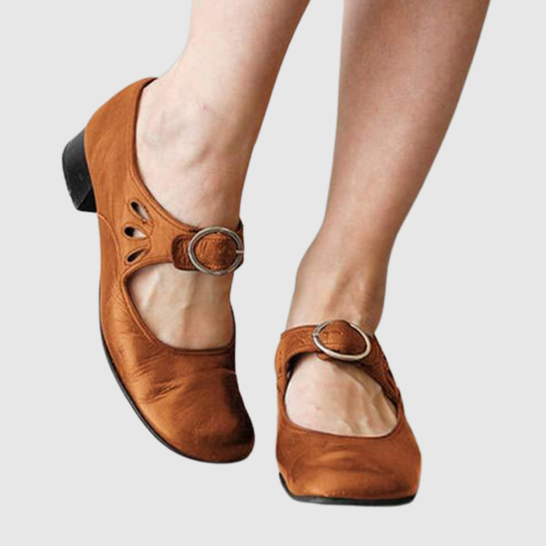 Daisy™ | Mary Jane in pelle