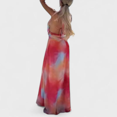 Riviera – Abito halter luminoso per l’estate