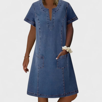Julia – Abito in denim con tasche