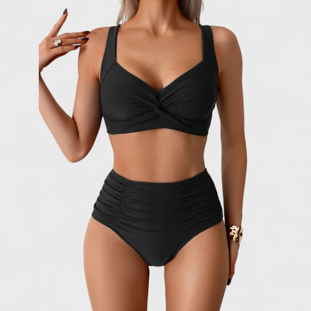 Freyo - Bikini a fascia con volant