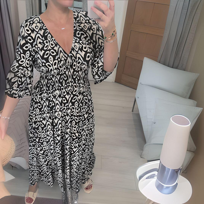 Isabella™ Abito Boho Stampato