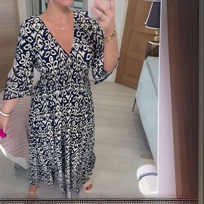 Isabella™ Abito Boho Stampato