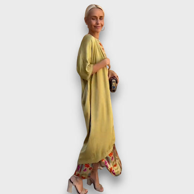 Elveria –  Maxi abito con cardigan